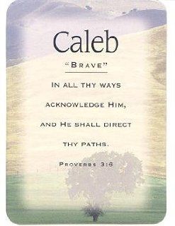 Caleb   Meaning of Caleb   Name Cards with Scripture   Pack of 5  Other Products  
