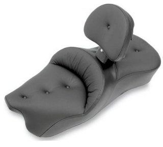 Saddlemen Road Sofa Deluxe Touring Seat with Driver Backrest for Harley 2008 2012 Dresser & Touring Models Automotive