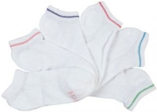 Hanes Girl's Red Label Cushion No Show # 644/10 Athletic Socks Clothing