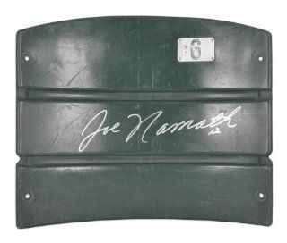 Joe Namath New York Jets Autographed Shea Stadium Seat Back   Memories   Mounted Memories Certified at 's Sports Collectibles Store