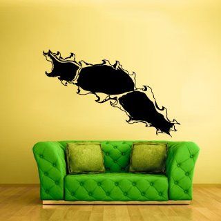 Wall Decal Vinyl Sticker Decals Hole Torn Scar (Z1333)   Wall Decor Stickers