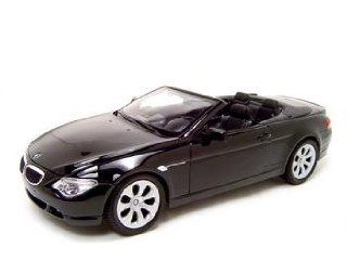 BMW 645ci Convertible Black Diecast Model 118 Die Cast Car Toys & Games