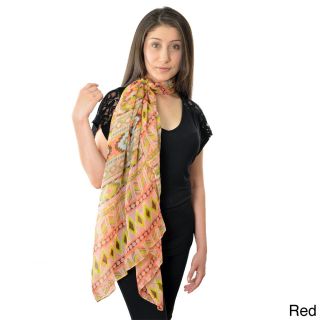 La77 Mayan Tribal Print Scarf