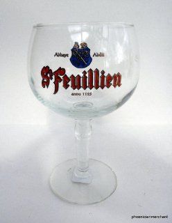 Brewery St Feuillien Abbey Ales Le R?ulx Belgium Special Balloon Beer Glass  