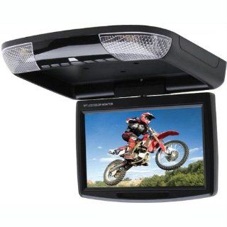 SSL SB9FI Overhead 9 Inch Widescreen TFT Monitor with Built in Infrared Transmitter (Black)  Vehicle Overhead Video 