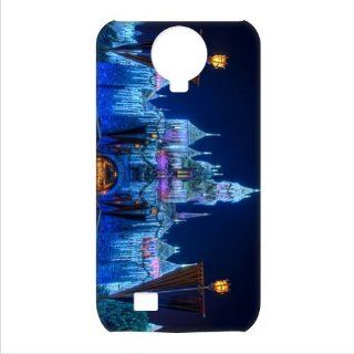 Treasure Design FashionCaseOutlet Disney Disneyland Castle Samsung Galaxy S4 I9500 3D Waterproof Back Cases Covers Cell Phones & Accessories