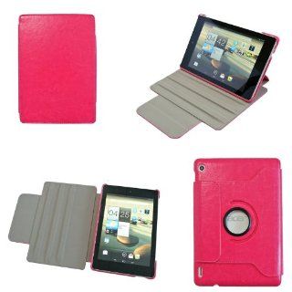 High quality 360 degree rotating Stand Case For Acer Iconia A1 A1 810 Tablet (Rose) Cell Phones & Accessories