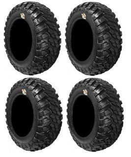Full set of GBC Kanati Mongrel (8ply) ATV Tires [28x10 14] (4) Automotive