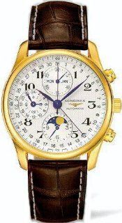 Longines Master Complications 18k Solid Gold Mens Watch L2.673.6.78.5 at  Men's Watch store.