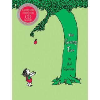 The Giving Tree 40th Anniversary Edition Book with CD Illustrator Shel Silverstein Books