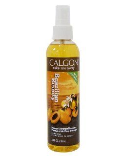 Calgon Body Mist   Papaya & Orange Blossom 8 OZ  Bath And Shower Spray Fragrances  Beauty