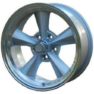 Ridler 675 Silver Wheel with Machined Lip (15x7"/5x120.65mm) Automotive