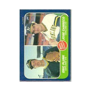1986 Fleer #649 Jose Canseco RC Sports Collectibles