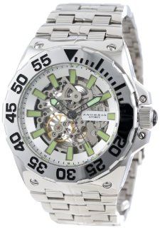 ANDROID Men's AD649AS Corsair Analog Automatic Self Wind Silver Watch Watches