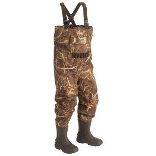 Hodgman GDLT400MX4BH11 Guidelite Waterfowl Breathable Chest Wader with 400 Gram Thinsulate Boot, Max 4, Size 11  Fishing Wader Boots  Sports & Outdoors