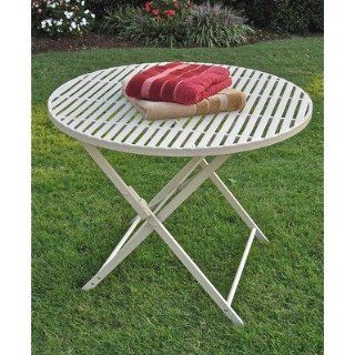 Windsor Folding Round Patio Table  Patio Dining Tables  Patio, Lawn & Garden