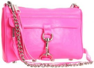 Rebecca Minkoff Mini Mini Mac H652B01C Clutch, Neon Pink, One Size Clutch Handbags Shoes