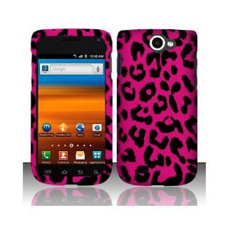 Pink Leopard Hard Cover Case for Samsung Galaxy Exhibit 4G SGH T679 Cell Phones & Accessories