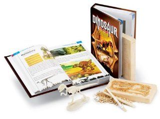 GeoCentral Dinosaur Book & Fossil Dig Kit Toys & Games