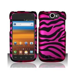 Pink Zebra Hard Cover Case for Samsung Galaxy Exhibit 4G SGH T679 Cell Phones & Accessories