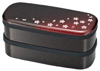 HAKOYA Naniwa bunk lunch madder red cherry 50 681 (japan import) Lunch Boxes Kitchen & Dining