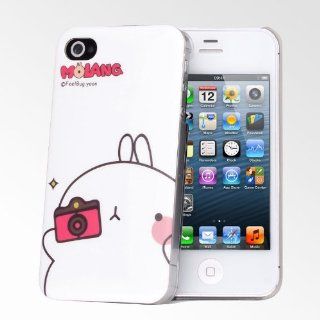 Cute Molang iPhone 4 Cases   Camera Cell Phones & Accessories