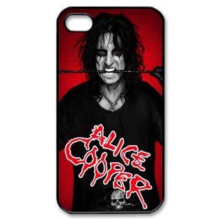 Custom Alice Cooper Cover Case for iPhone 4 4s LS4 656 Cell Phones & Accessories
