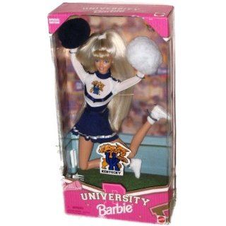 University of Kentucky Cheerleader Barbie Toys & Games