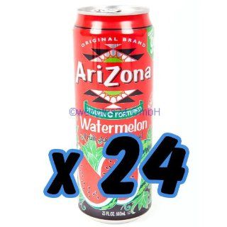 Arizona Watermelon Fruit Juice Cocktail 24x 680ml  Grocery & Gourmet Food