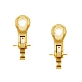 Earring Backing in 18kt Yellow Gold   Clip On   Women   Astounding GEMaffair Jewelry