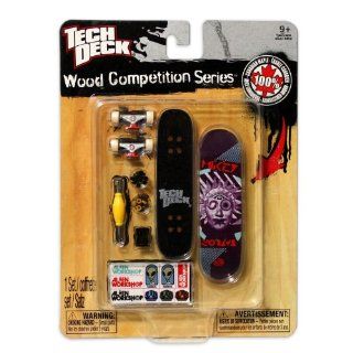 Tech Deck Wood Competition Series   (Colors/Styles Vary) Toys & Games