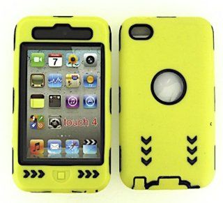 HEAVY DUTY COVER FOR APPLE IPOD ITOUCH 4 CASE RUBBER SILICONE SKIN CELL PHONE ACCESSORY Cell Phones & Accessories