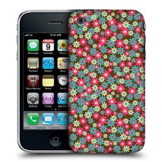 Head Case Designs Carnation Pink Ditsy Floral Patterns Hard Back Case Cover For Apple iPhone 3G 3GS Cell Phones & Accessories
