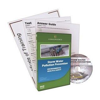 Convergence C 123 Storm Water Pollution Prevention Training Program DVD, 21 minutes Time Industrial Safety Training Dvds And Videos
