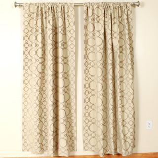 The Pillow Collection Shimmer Rod Pocket Curtain Single Panel
