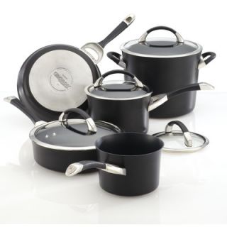 Circulon Symmetry Hard Anodized Nonstick 11 Piece Cookware and