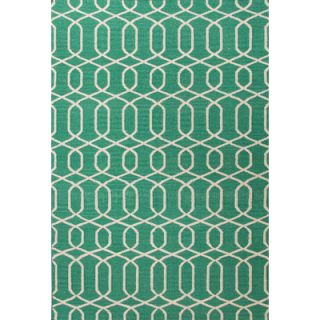Jaipur Rugs Urban Bungalow Geometric Green/Ivory Rug