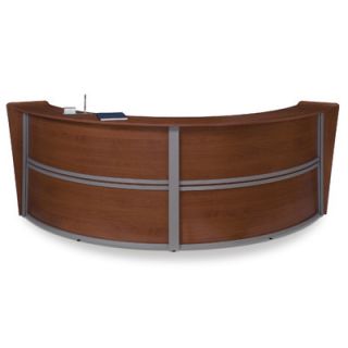 OFM Reception Furniture Double Unit Curved Station