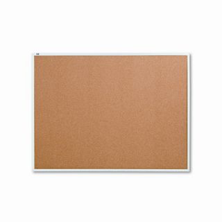 Quartet® Cork Bulletin Board with Aluminum Frame (Set of 48)
