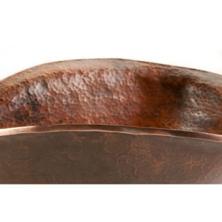 Premier Copper Products Free Form Old World Hand Forged Copper Vessel