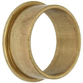 Bunting Bearings FFM050056025 50.0 MM Bore x 56.0 MM OD x 62.0 MM Length 25.0 MM Flange OD x 3.0 MM Flange Thickness Powdered Metal SAE 841 Flanged Metric Bearings Flanged Sleeve Bearings