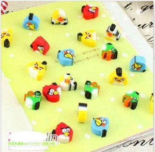 45 Angry Birds Small Erasers Toys & Games