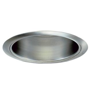 Recessed Housing Reflector with Brushed Aluminium Trim Ring