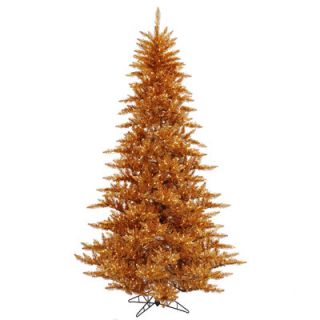 Copper Fir Artificial Christmas Tree with 250 Mini Clear Lights