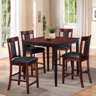 Casual 5 Piece Counter Height Pub Set