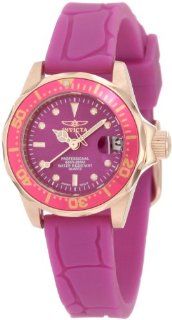 Invicta Women's 11567 Pro Diver Mini Purple Dial Purple Polyurethane Watch Invicta Watches