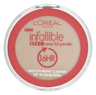 Quality Make Up Product By L'Oreal Infallible Never Fail, 668 Natural Beige Powder, 0.30 Ounce, 1 Pack  Face Powders  Beauty