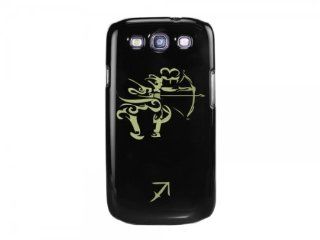 Cellet Black Based Proguard Hard Shell Case with Sagittarius for Galaxy S 3 Cell Phones & Accessories