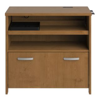 Bush Envoy Tech Lateral File Cabinet in Natural
