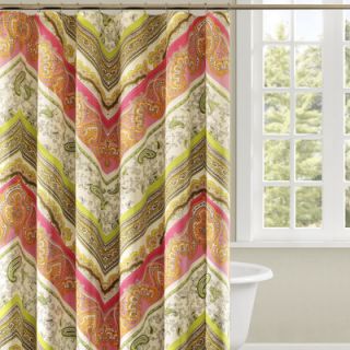 echo design Gramercy Paisley Cotton Blend Shower Curtain